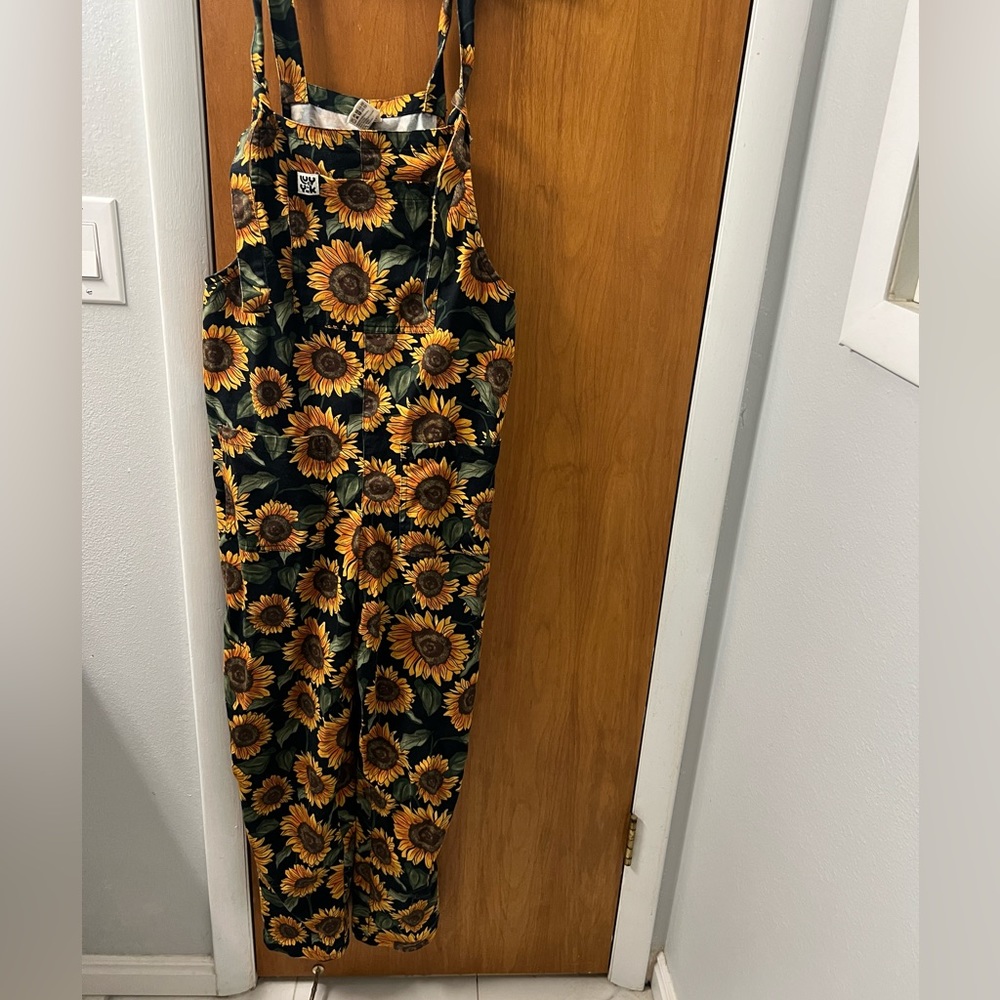 Lucy and Yak Sunflower Dungarees
